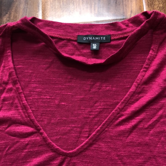 Choker Style T-Shirt - Picture 2 of 3